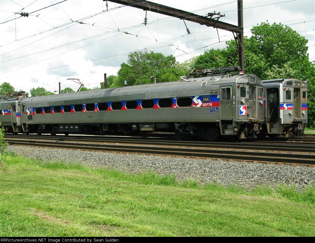 Silverliners lay over at West Trenton